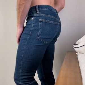HM True Blue Slim Jeans